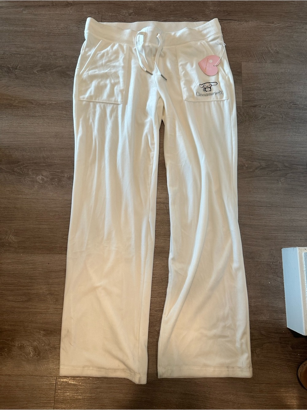Forever 21 White Sweatpants